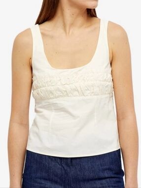 Ciao Lucia Crispy Poplin Bettina Cami Babydoll Top Women XL